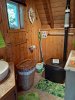 Toilette à compost (avec mousse de tourbe pour éliminer les odeurs)
