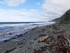 Des km d'une plage quasi déserte