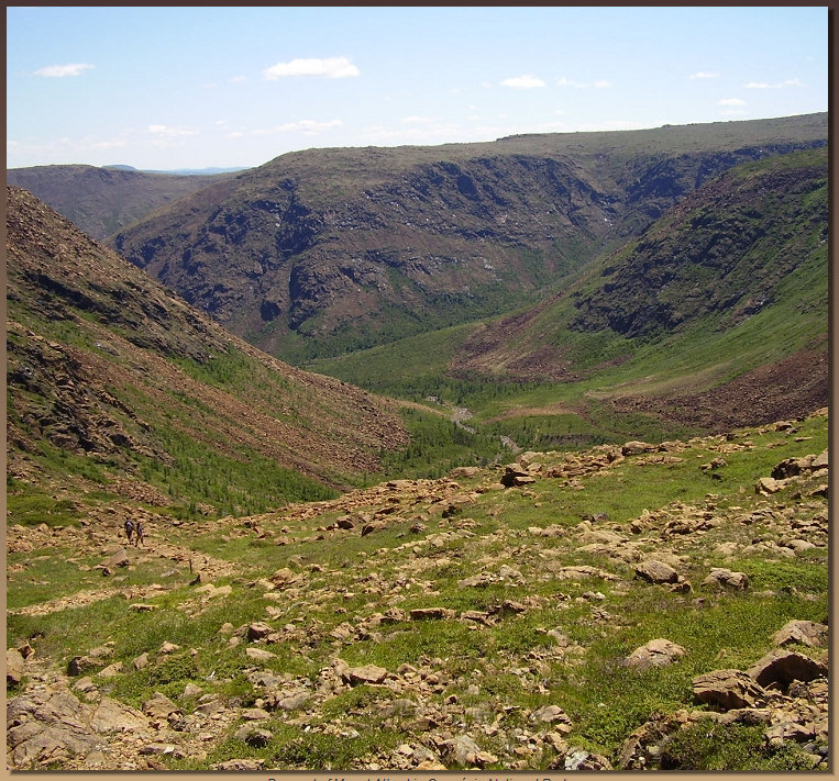 Descent of Mount Albert in Gaspsie National Park